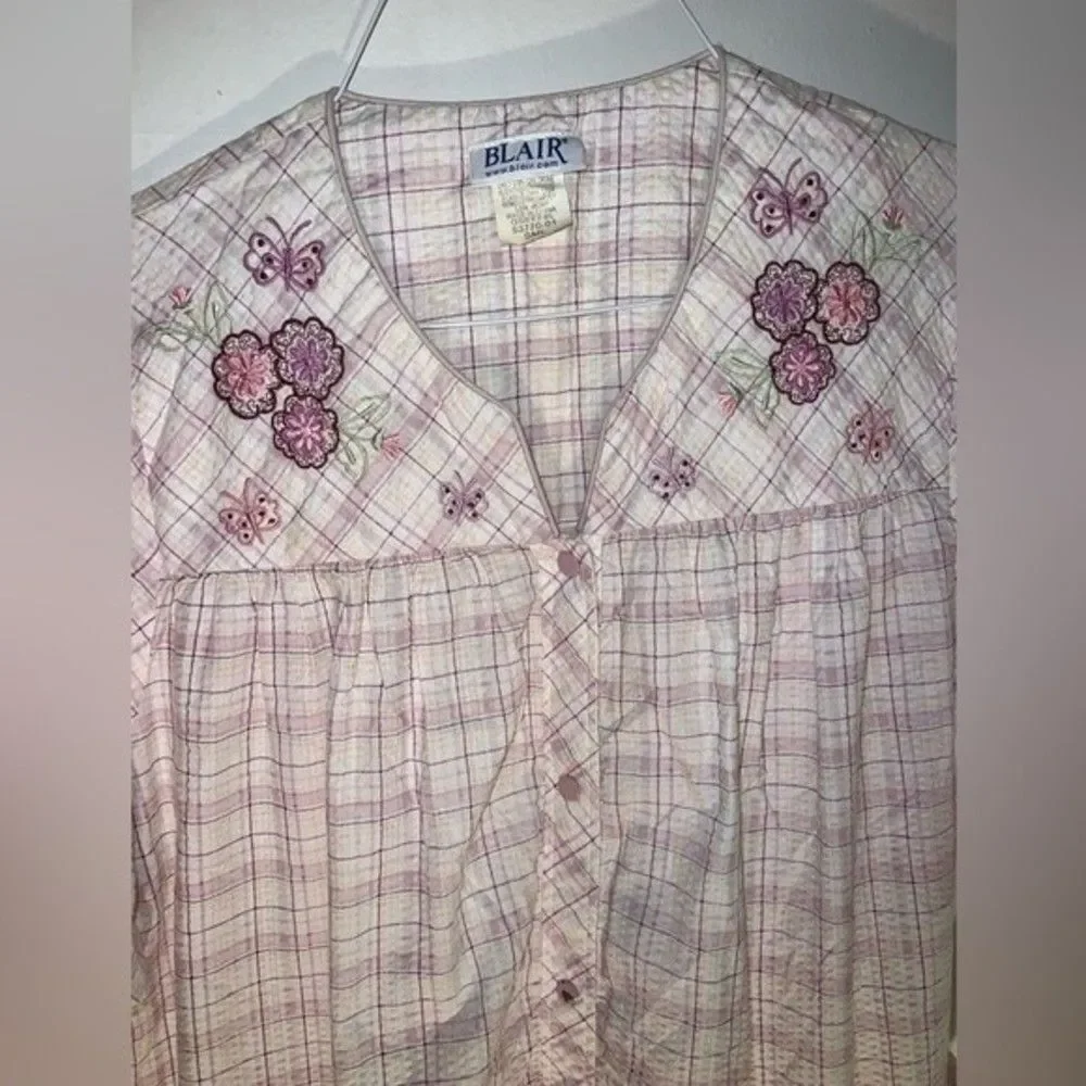 Vintage Blair House Coat with snap front closure Size small